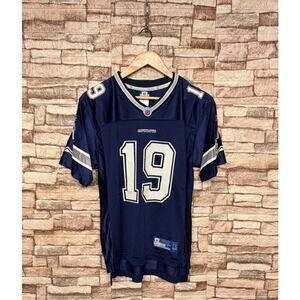 Vintage Dallas Cowboys Keyshawn Johnson #19 Reebok NFL Jersey Youth Size Large